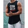 Camiseta Sin Mangas Con Letras