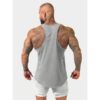 Camiseta  De Hombre Con Cerigrafia De Lobo, Corte Espalda Y - Imagen 2